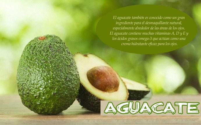 desmaquillante natural - aguacate