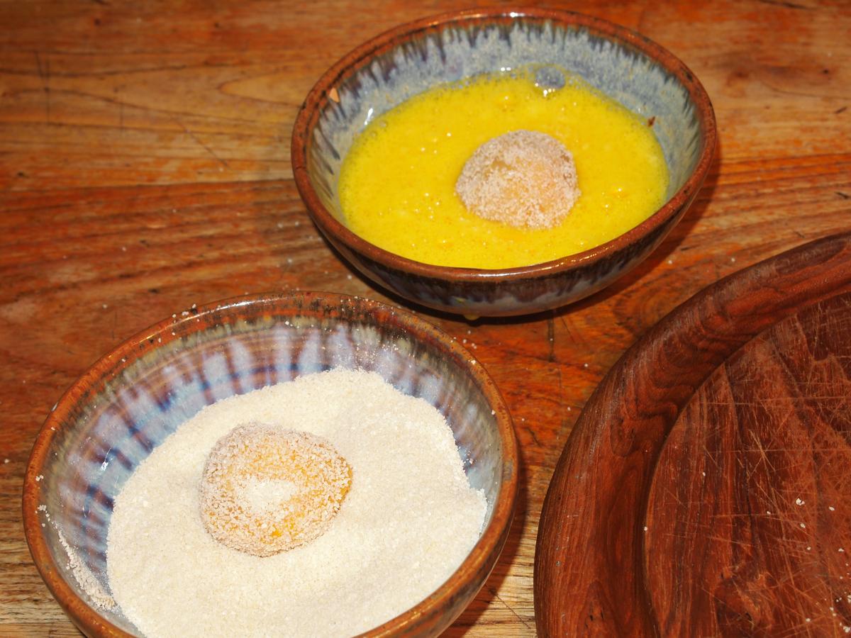 croquetas de calabaza y queso