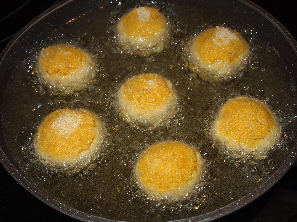 croquetas de calabaza y queso