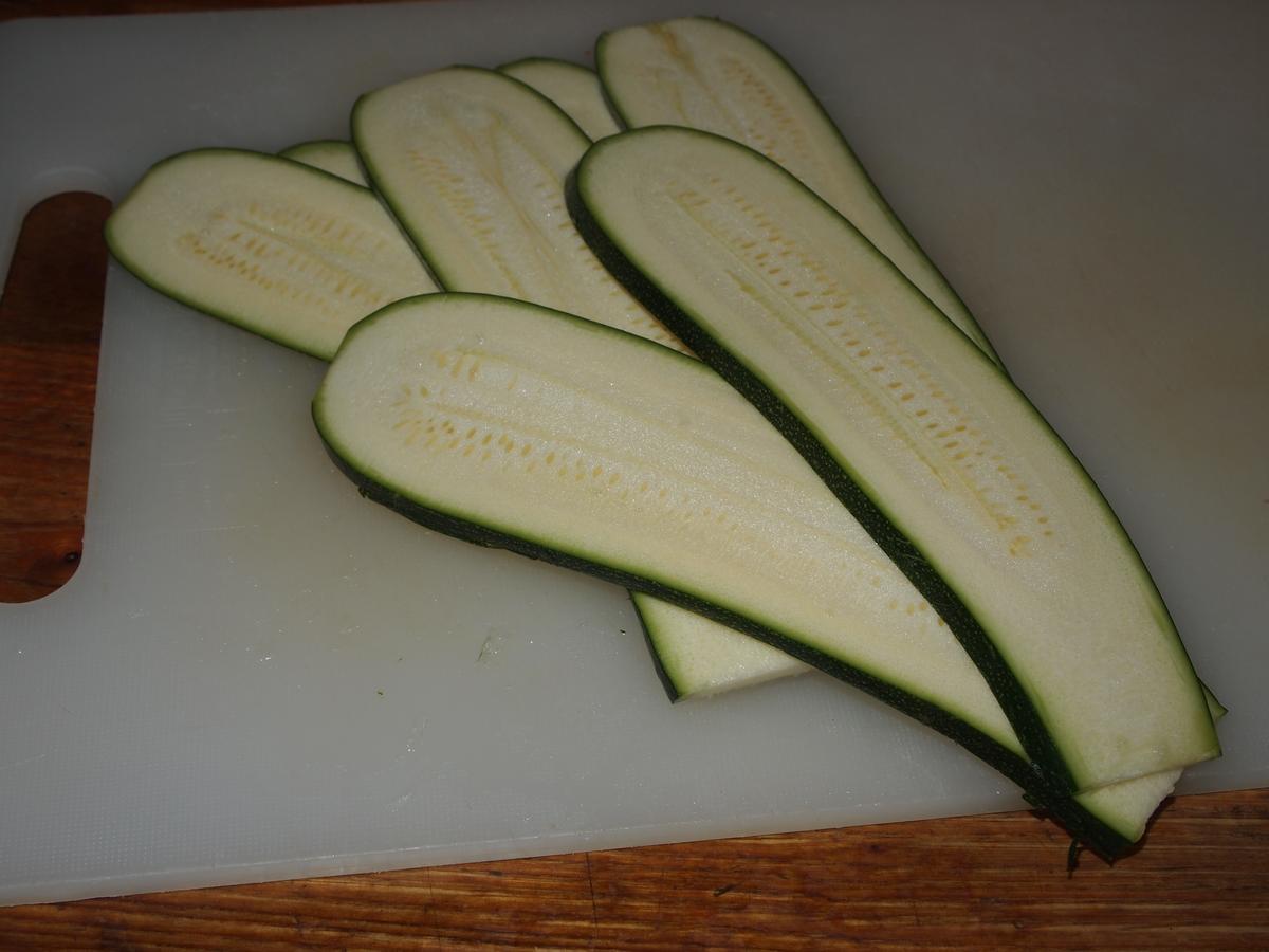 Raviolis de calabacin y queso