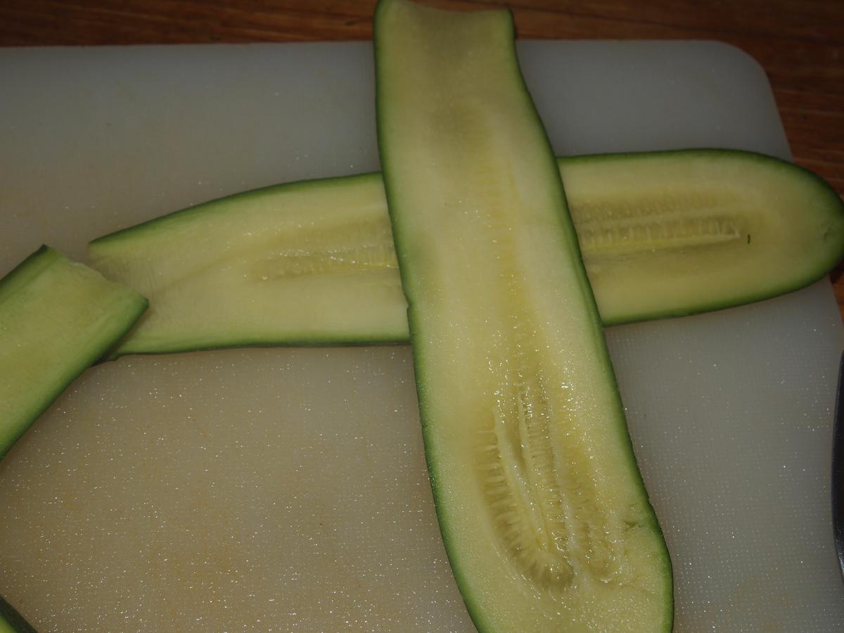 Raviolis de calabacin y queso