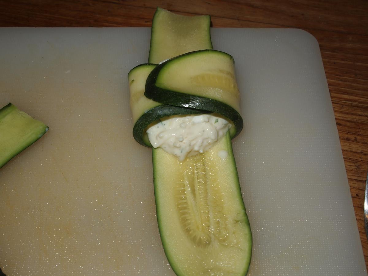 Raviolis de calabacin y queso