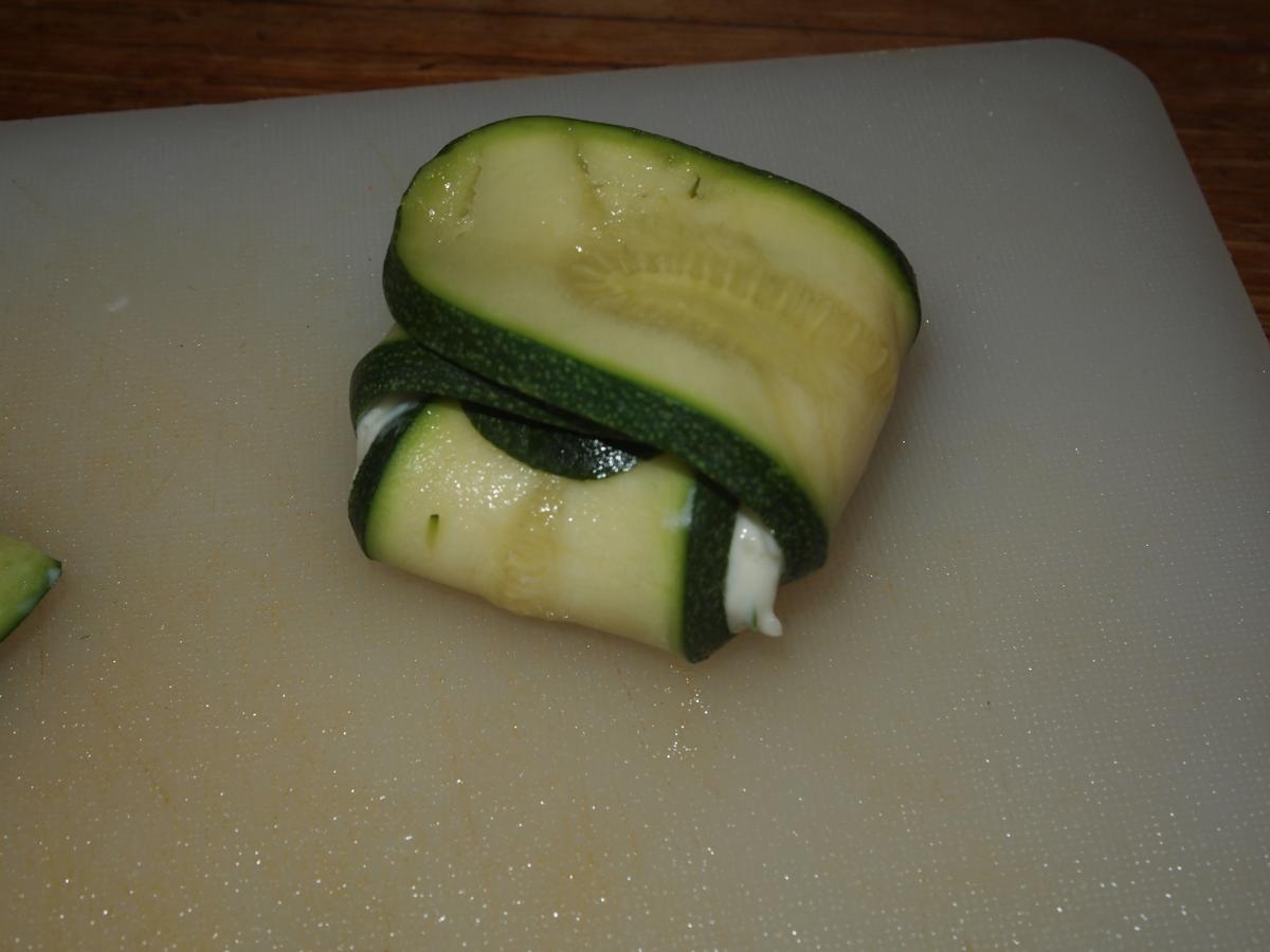 Raviolis de calabacin y queso