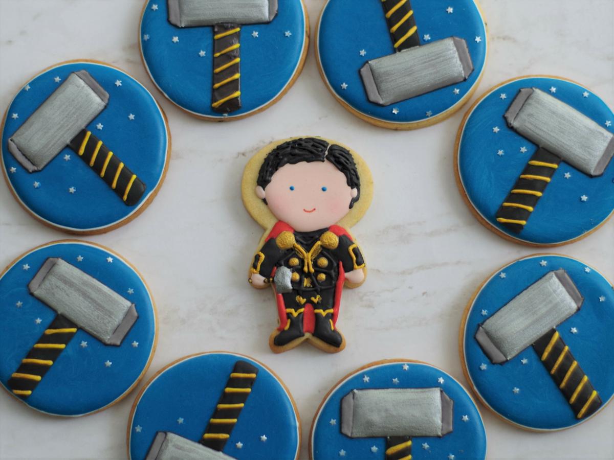 superhero cookies (9)