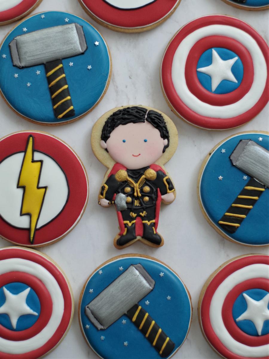 superhero cookies (19)