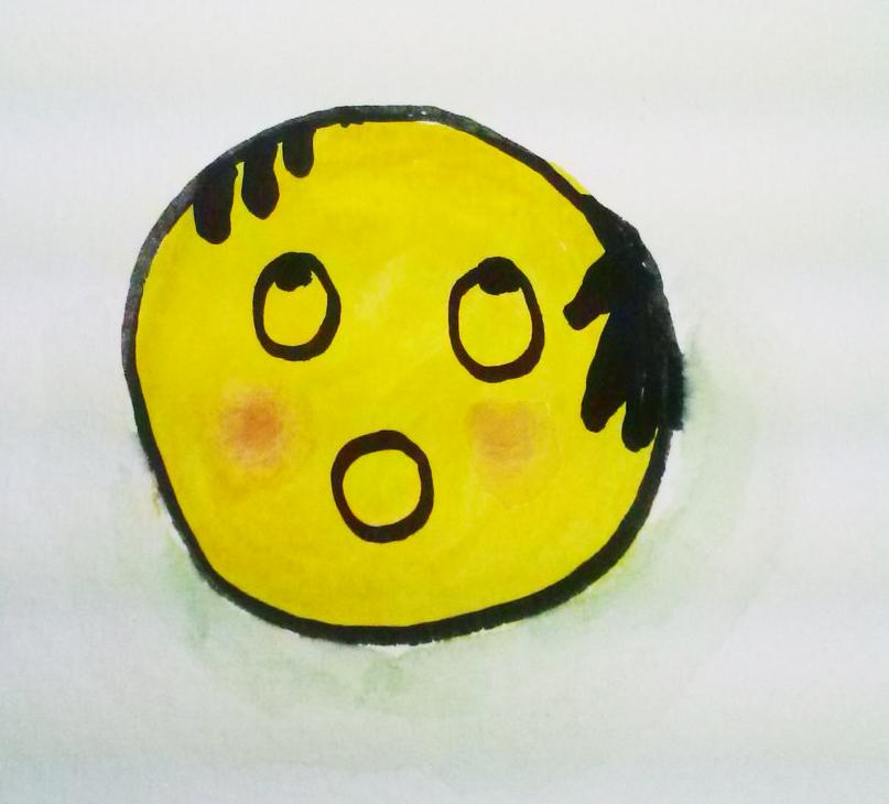 Icono amarillo de gusto