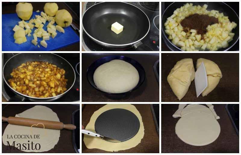 Tarta de manzana gallega