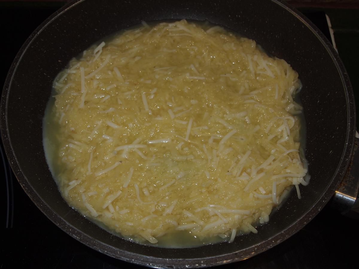 Gofres salados de patata y queso