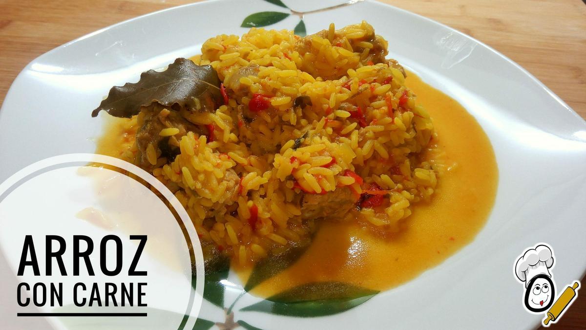 Arroz con carne de cerdo thermomix