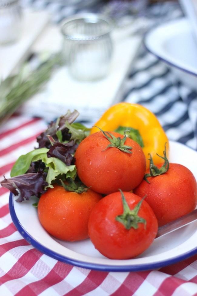 verduras ricas para tu picnic