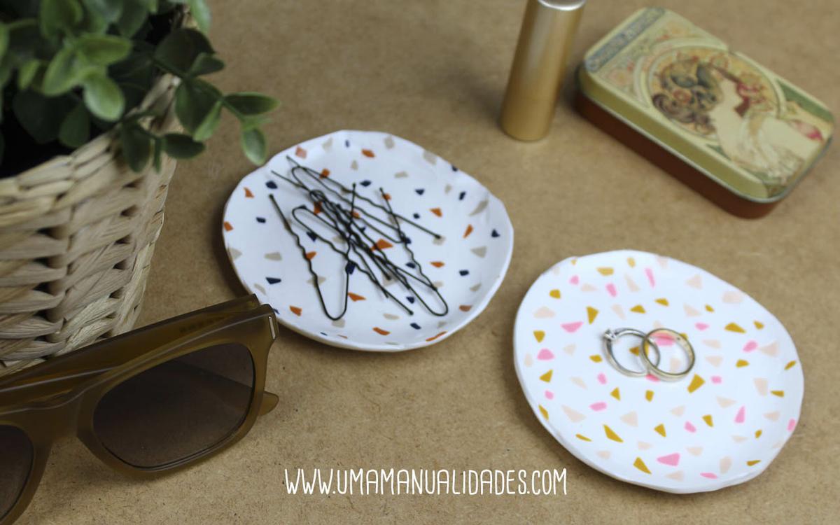 platitos de arcilla polimerica