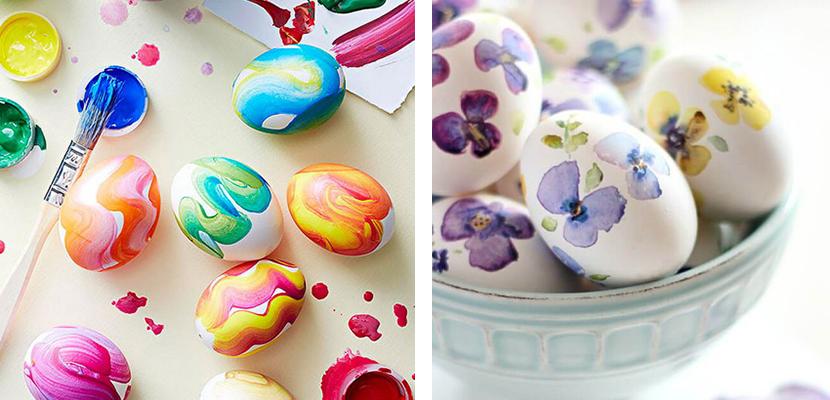 Huevos de acuarela