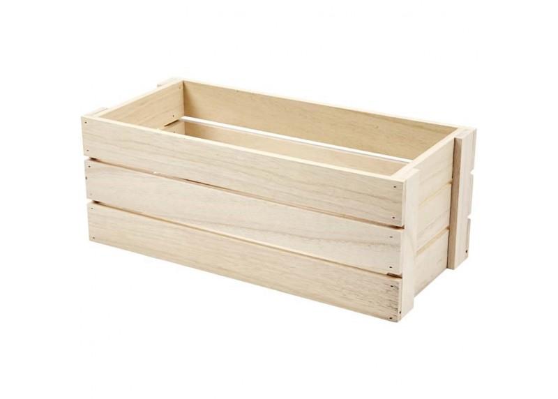 caja de madera para fruta