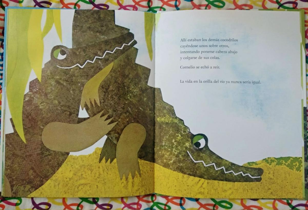 Los demás cocodrilos imitan a Cornelio