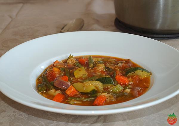 Sopa minestrone