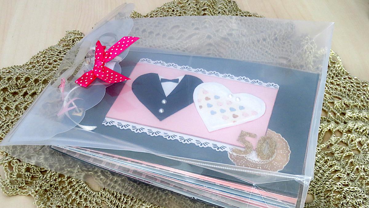 album scrap bodas de oro