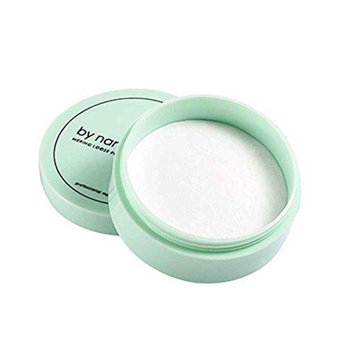 Babysbreath Polvo presionado translúcido con polvo suelto de la cara del soplo Polvo suelto impermeable de la cara 800#