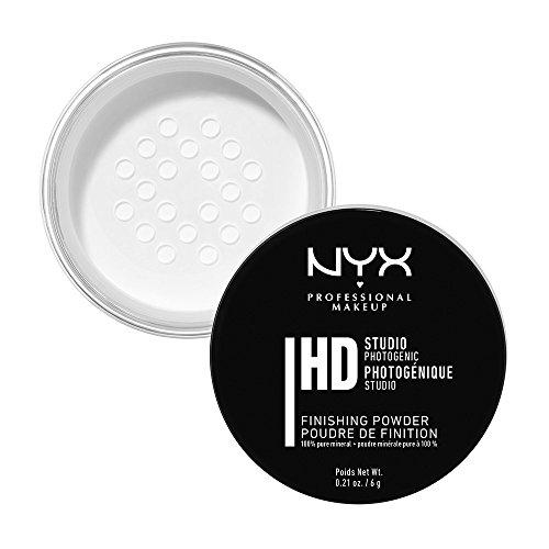 Polvo de maquillaje NYX HD, acabado translúcido