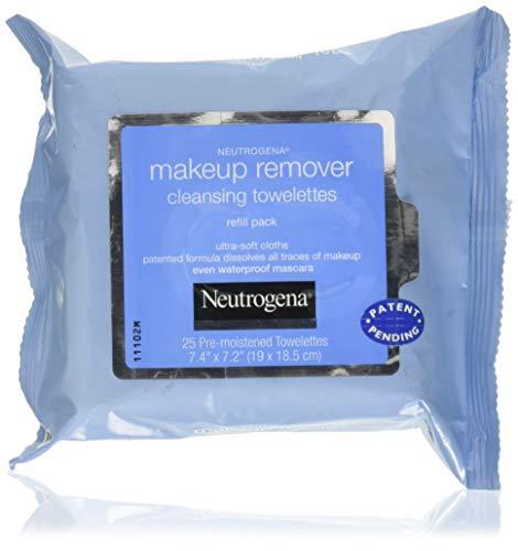 Toallitas de limpieza para quitar maquillaje, toallitas 25 prehumedecida - Neutrogena