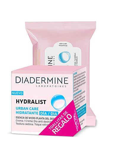 Diadermine - Hydralist crema facial - 50ml + Toallitas desmaquillantes (1 pack)