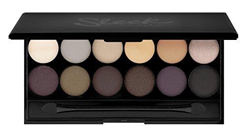 Sleek MakeUP iDivine - Paleta de sombra de ojos Au Naturel con espejo, 12 x 0.8g