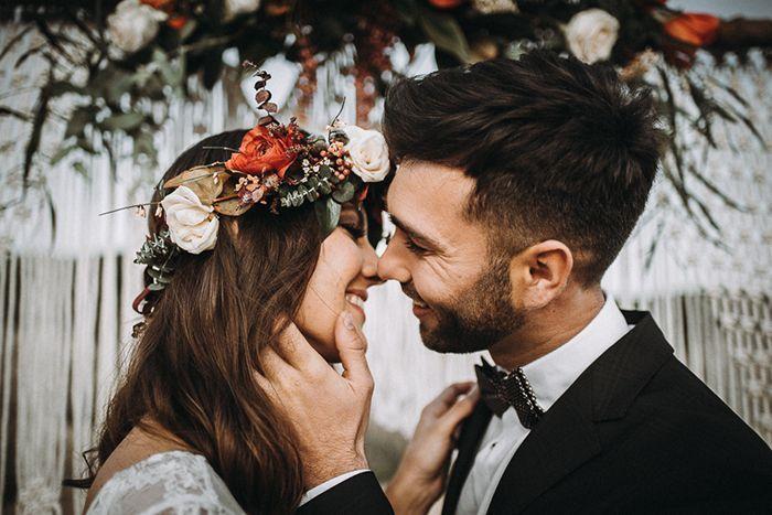 boda bohemia en la playa