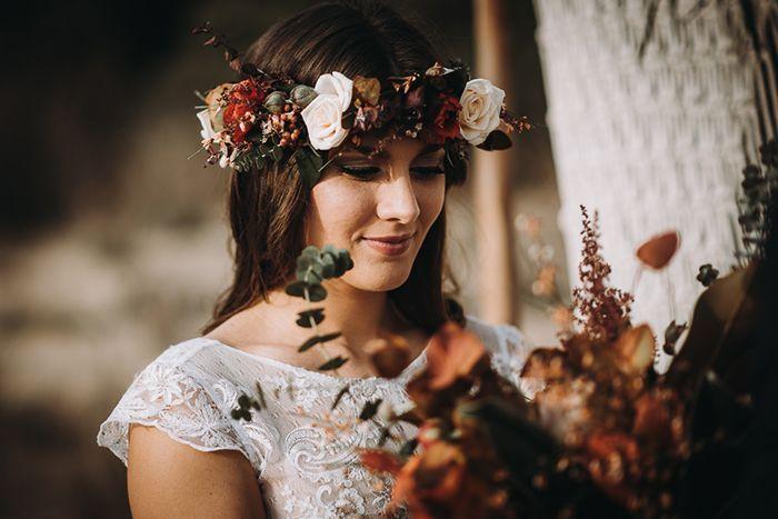 boda bohemia en la playa