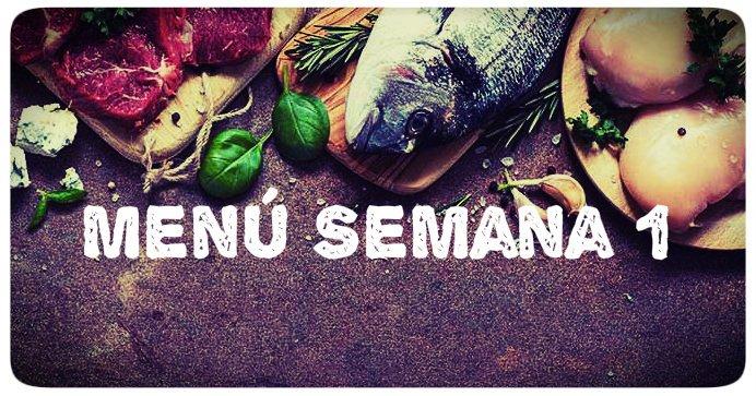 menu cetogenico semana 1