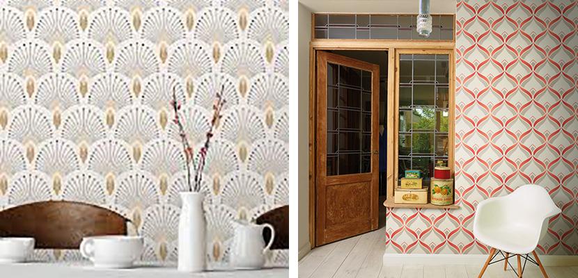 Papel antiguo geom&eacute;trico