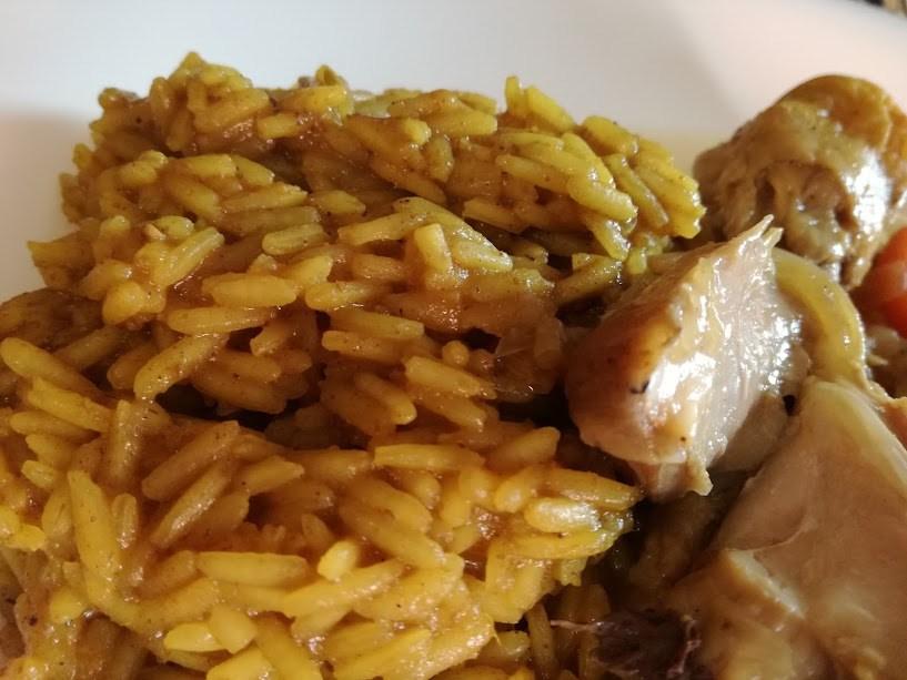 Arroz al curry con pollo | Cocina