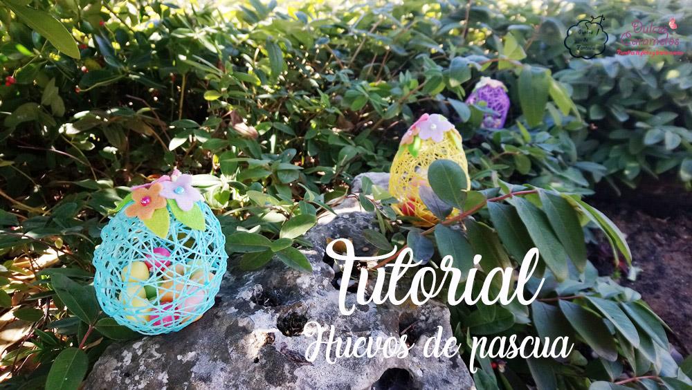 Tutorial huevos de pascua con lana