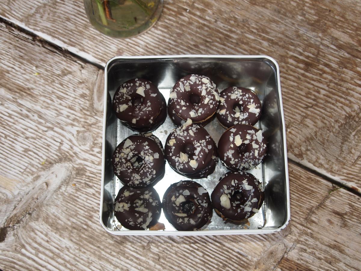 Donuts saludables de calabaza