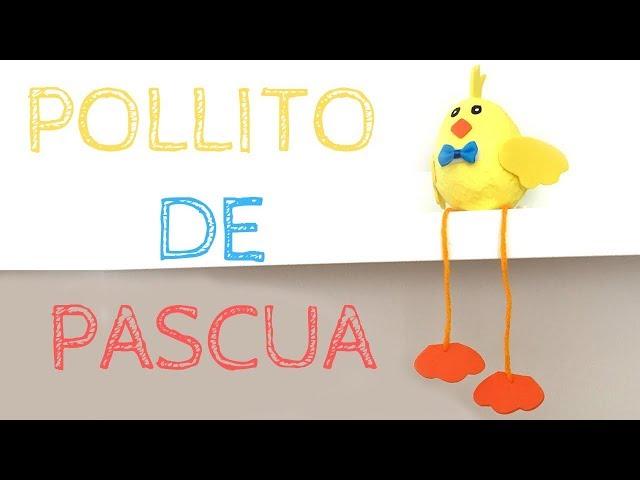 Cómo hacer POLLITO de PASCUA