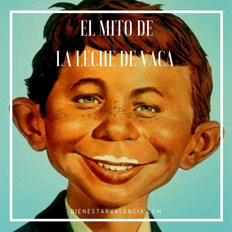 leche de vaca mito