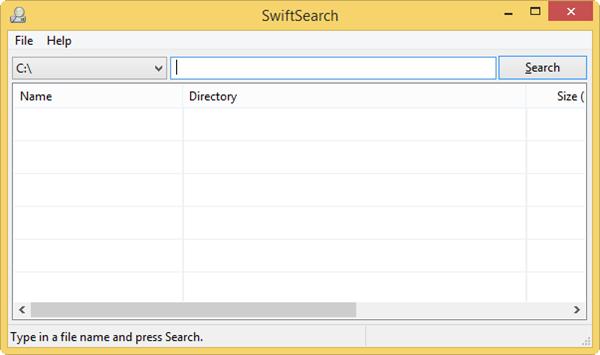 Busque en Windows de forma más fácil y rápida con SwiftSearch