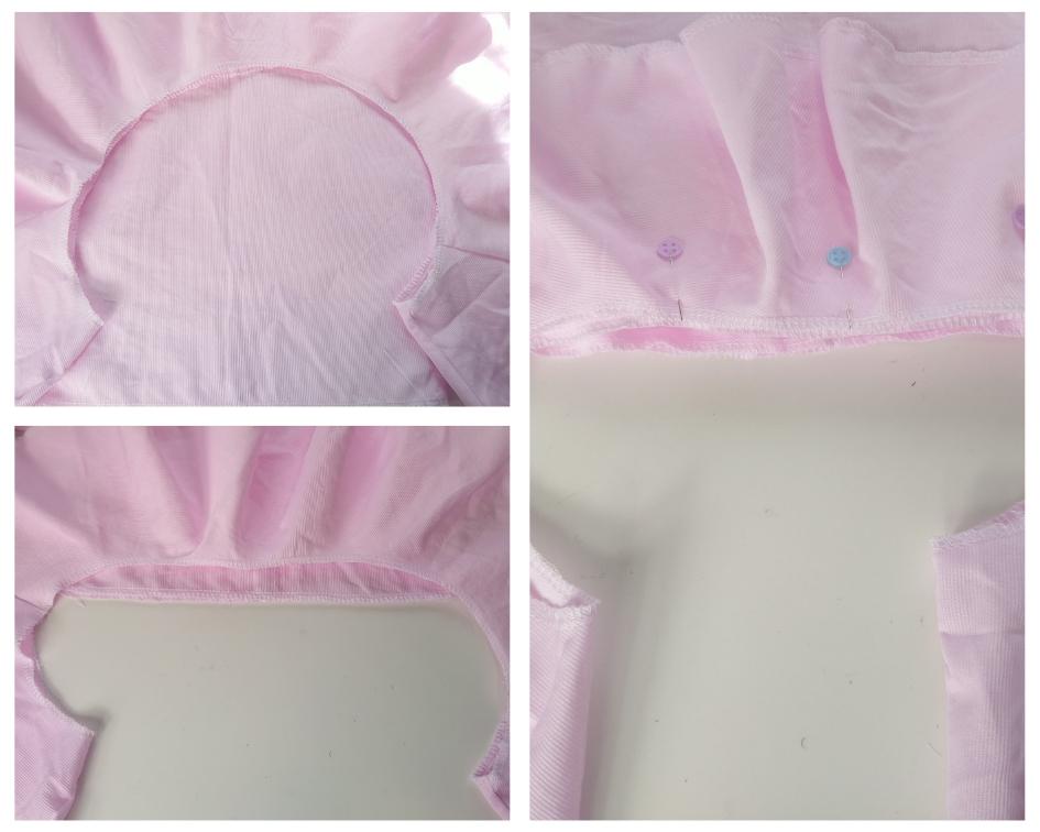 Blusa sin hombro con volantes y tirantes ¡Con patrones gratis!