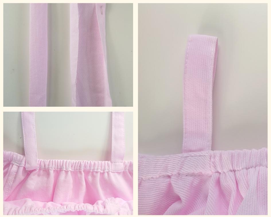 Blusa sin hombro con volantes y tirantes ¡Con patrones gratis!