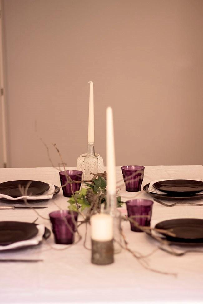 El estilismo de una mesa neo-rústica