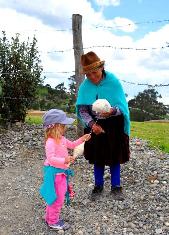 hilando en ingapirca