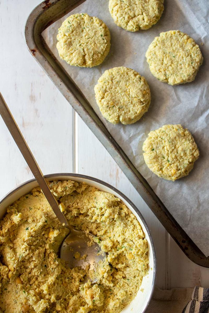 Falafel al horno rápido