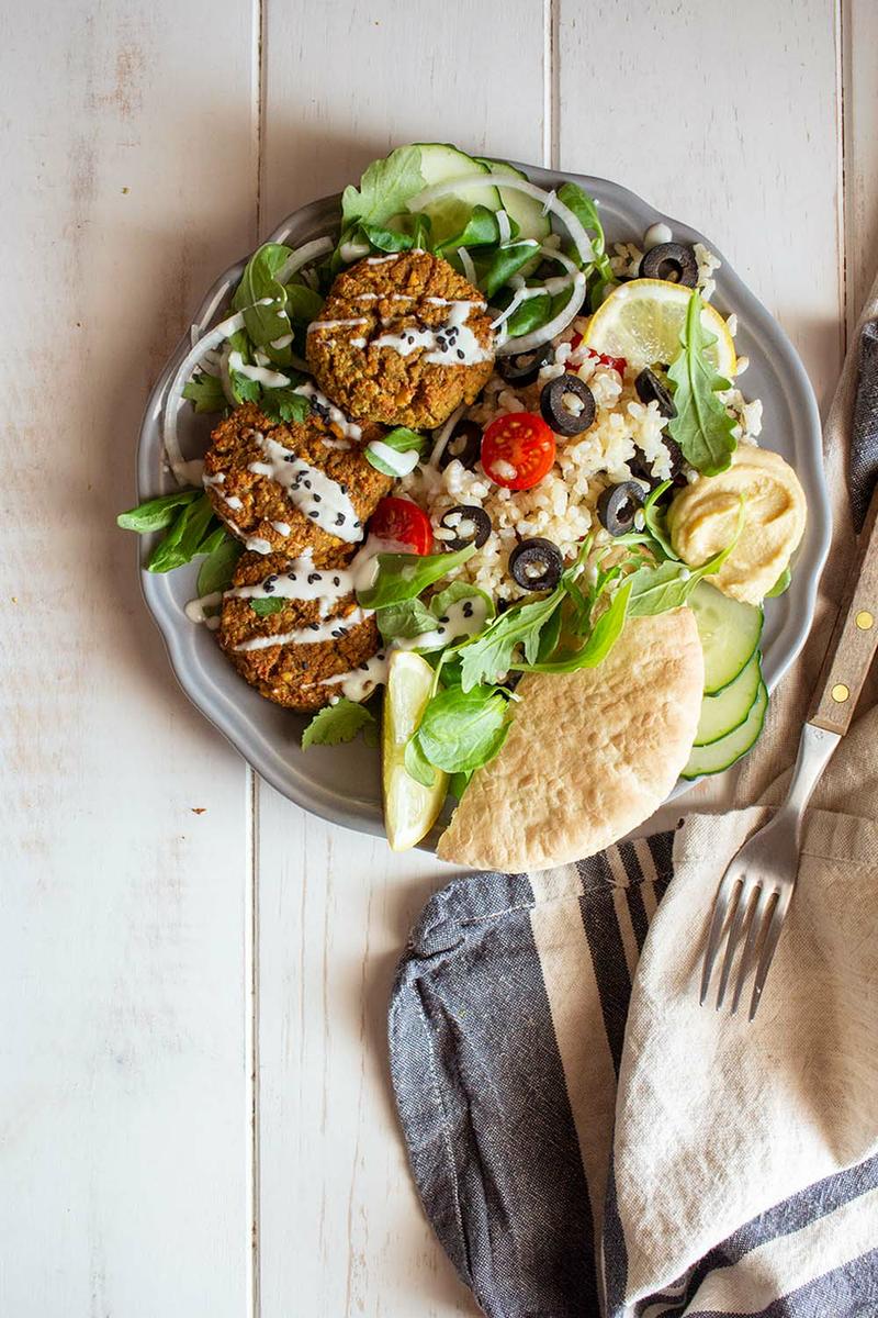 Falafel al horno rápido
