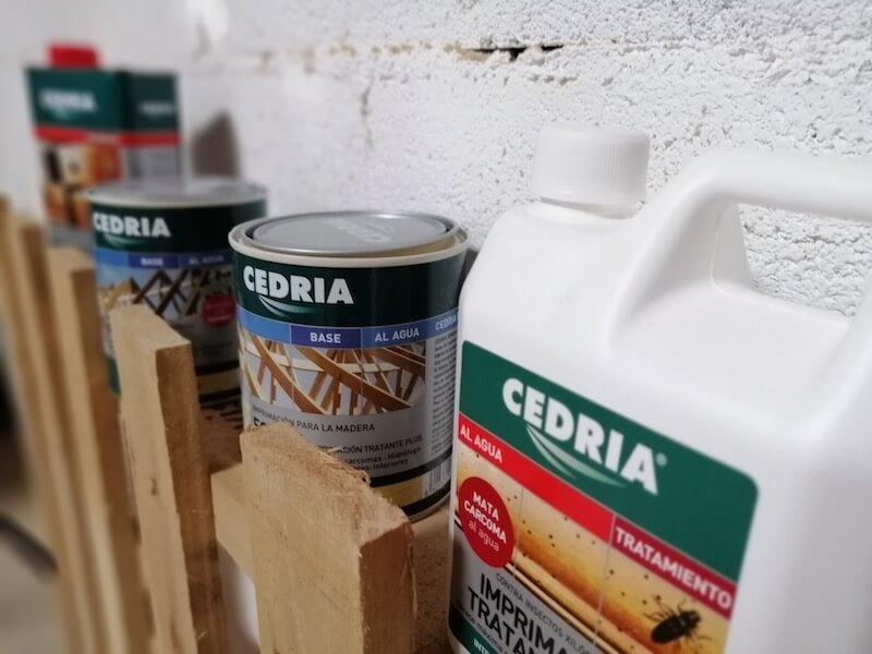 productos para tratar la madera de los palets