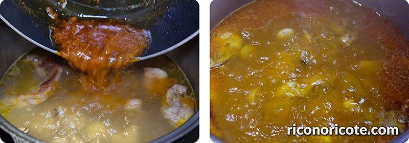 Arroz con conejo y caracoles