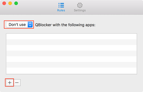 QBlocker le ayuda a dejar de salir de las aplicaciones por accidente