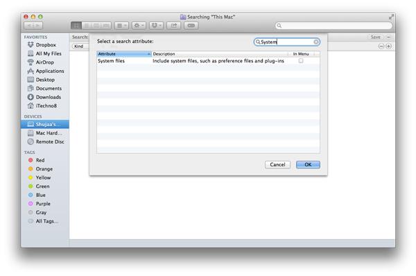 Cómo incluir archivos del sistema en las búsquedas de OS X[Consejos rápidos]