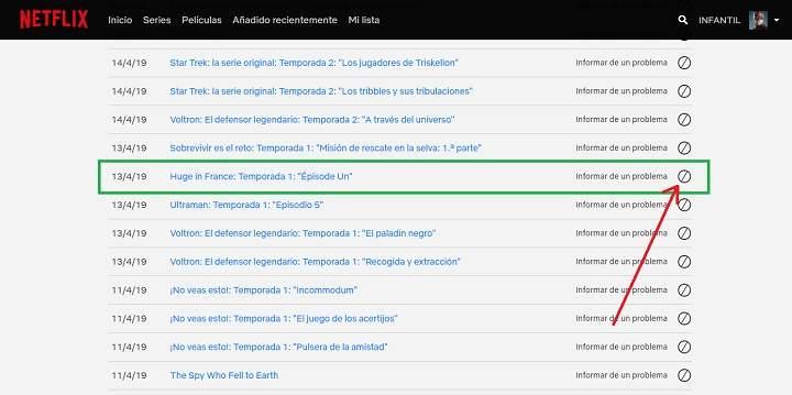 Cómo eliminar o borrar el historial de navegación o reproducciones de Netflix para quitar películas y series en general o individualmente en Android iPhone o SmartTV