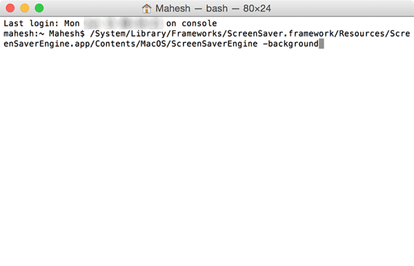 Cómo configurar un protector de pantalla como fondo de escritorio en tu Mac