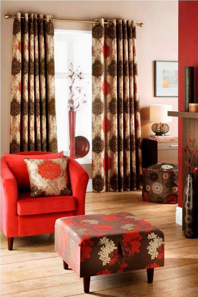 33 hermosas ideas de cortinas para sala de estar 