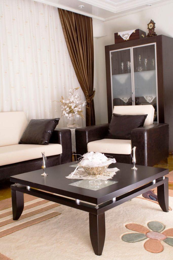 33 hermosas ideas de cortinas para sala de estar | Decoración