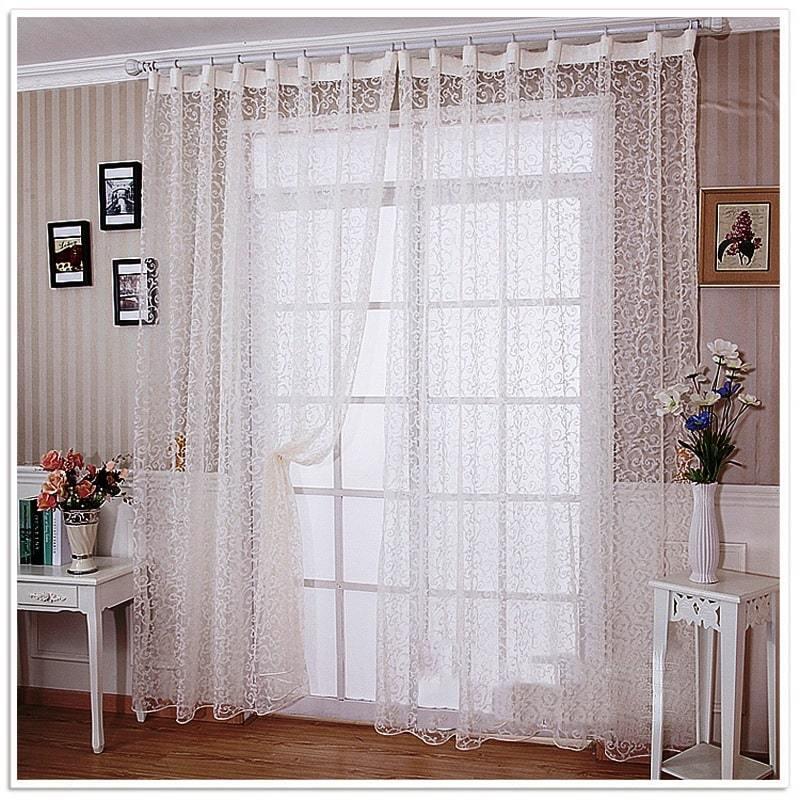 33 hermosas ideas de cortinas para sala de estar | Decoración